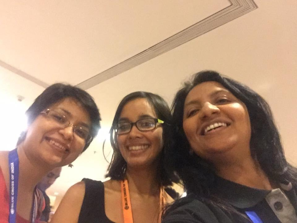 With fellow advocate at FIAPO