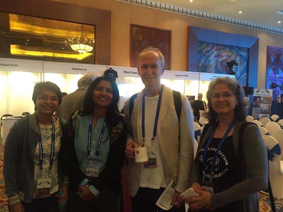 Networking at conference